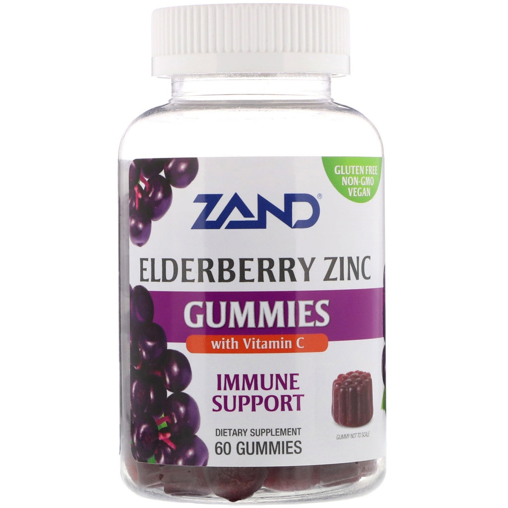 Zand Elderberry Zinc Immune Gummy 60c