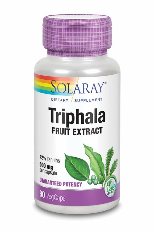 Solaray Triphala Extract, 90 Capsules