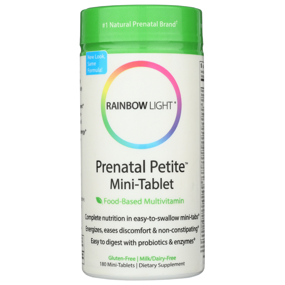 Rainbow Light Prenatal Petite Multivitamin, 180 Mini Tablets