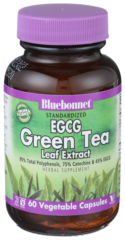 BlueBonnet EGCG Green Tea Leaf Extract Supplement
