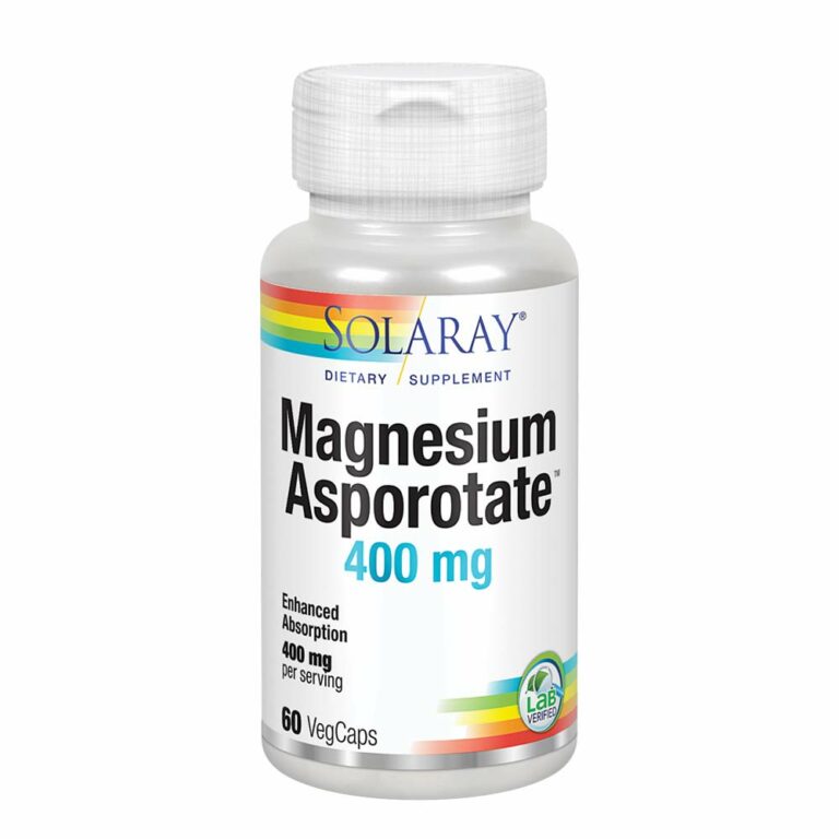 Solaray Magnesium Asporotate 60 Capsules