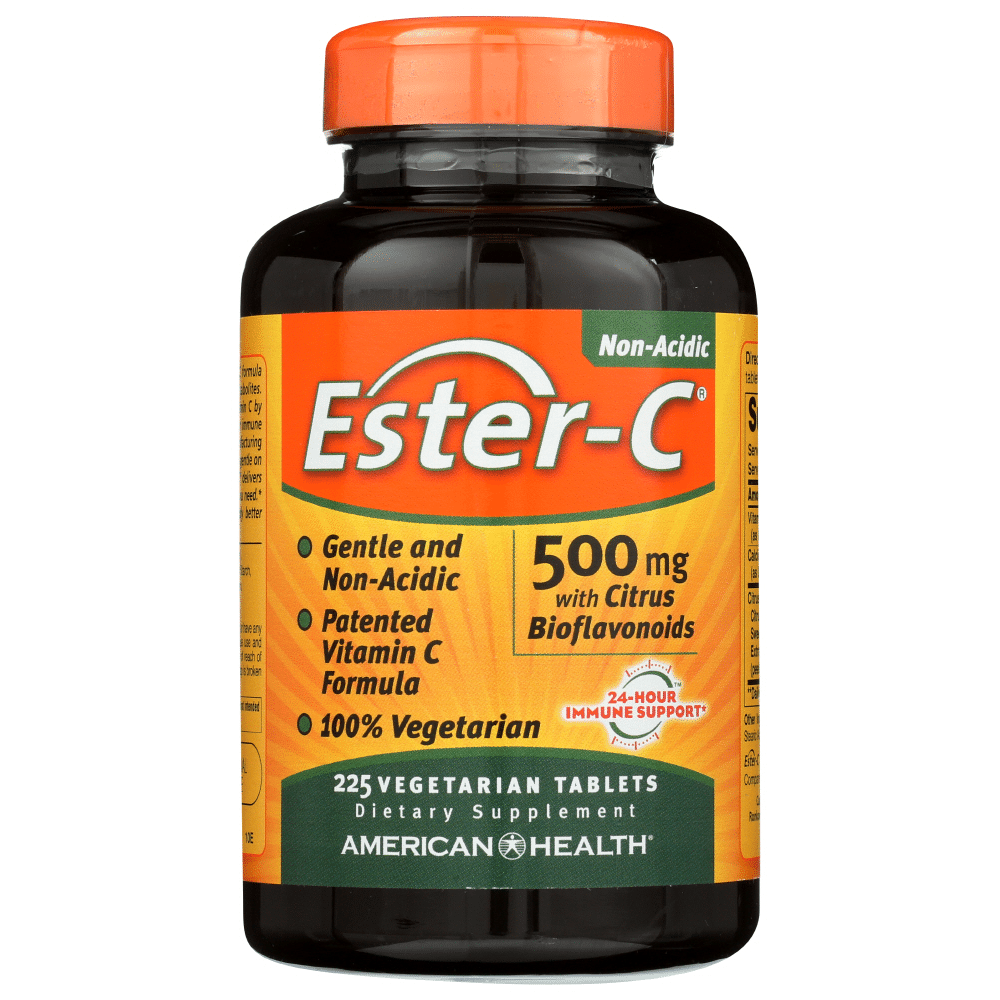 American Health Ester-C 500 Mg With Citrus Bioflavonoids Vegetarian Tablet