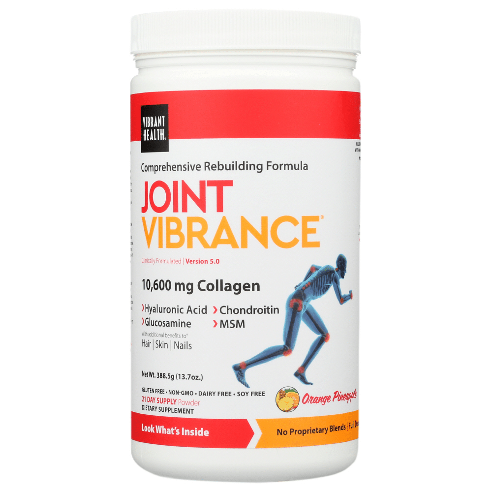 Vibrant Health Joint Vibrance Orange Pineapple Powder Dietary Supplement, 13.56 Oz