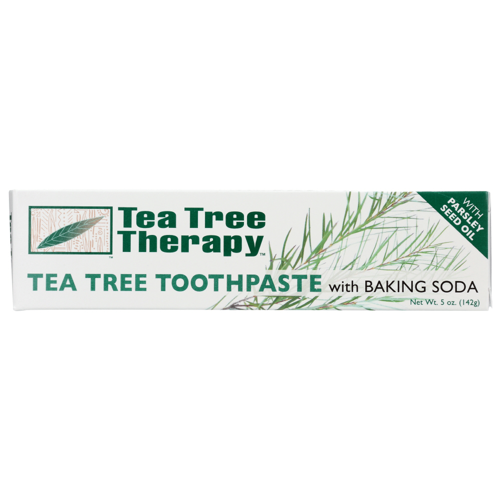 Tea Tree Therapy Natural Toothpaste Baking Soda 5 Ounces – Highland ...