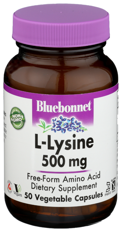 Bluebonnet L Lysine 500 Mg