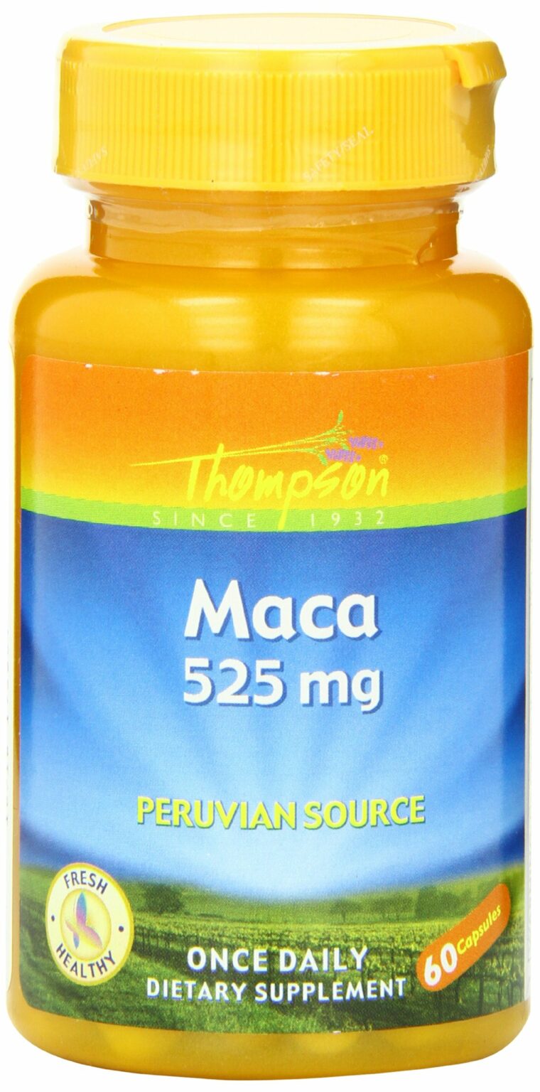 Thompson Maca, 525 Mg, 60 Capsules, From Nutritional