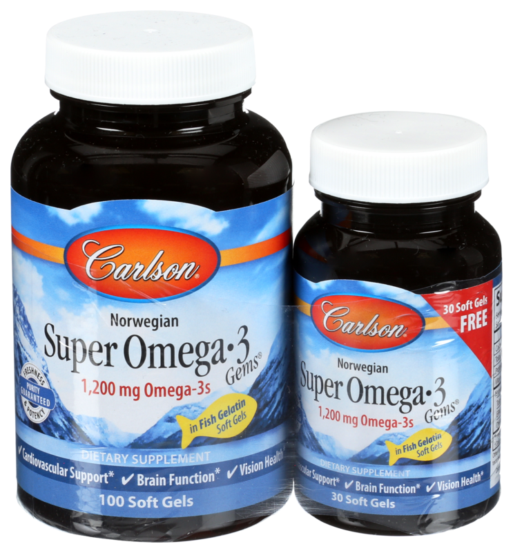 Carlson Labs Norwegian Super Omega 3 Dietary Supplement