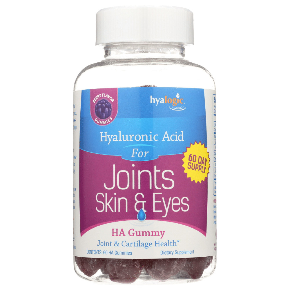 Hyalogic Hyaluronic Acid For Joints Berry Flavor - 60 Gummies