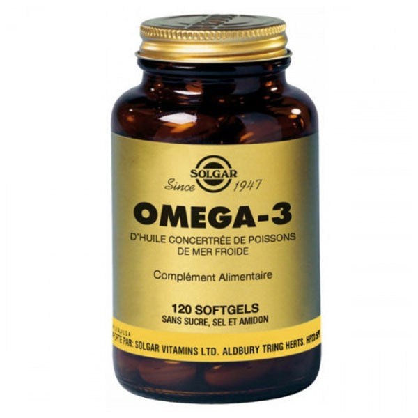 Solgar Omega-3 Double Strength - 120 Soft Gels