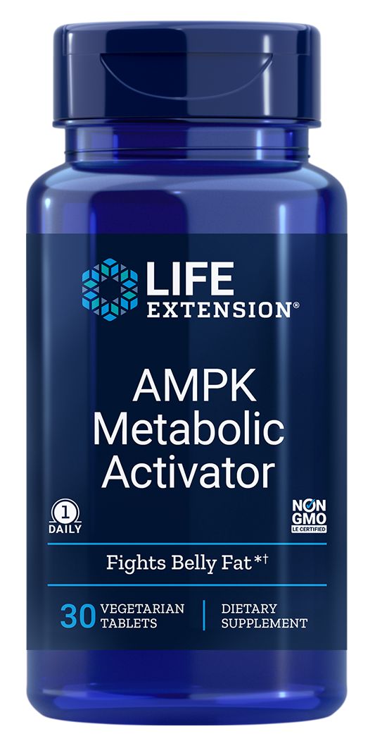 Life Extension AMPK Metabolic Activator, 30 Vegetarian Tablets