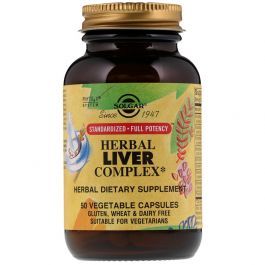 Solgar Herbal Liver Complex, 50 Veggie Caps [Health And Beauty]