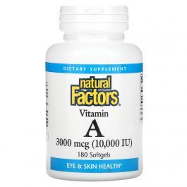 Natural Factors Vitamin A 3000 Mcg (10, 000 IU)