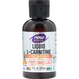 Now Foods L Carnitine Liquid 100 0mg Tropical Punch 59 Ml