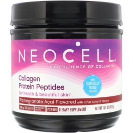 Neocell Коллагеновый Протеин, Гранат Асаи, Collagen Protein Peptides, 428 Г