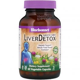 Bluebonnet Targeted Choice Liver Detox, 60 Vegetarian Capsules