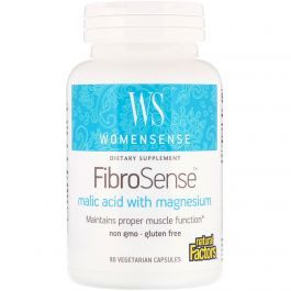 Natural Factors WomenSense FibroSense, 90 Vegetarian Capsules