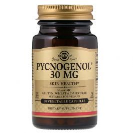 Solgar Pycnogenol, 100 Mg, 30 Vegetable Capsules