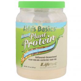Lifetime Life's Basics Organic Plant Protein, 19.3 Oz