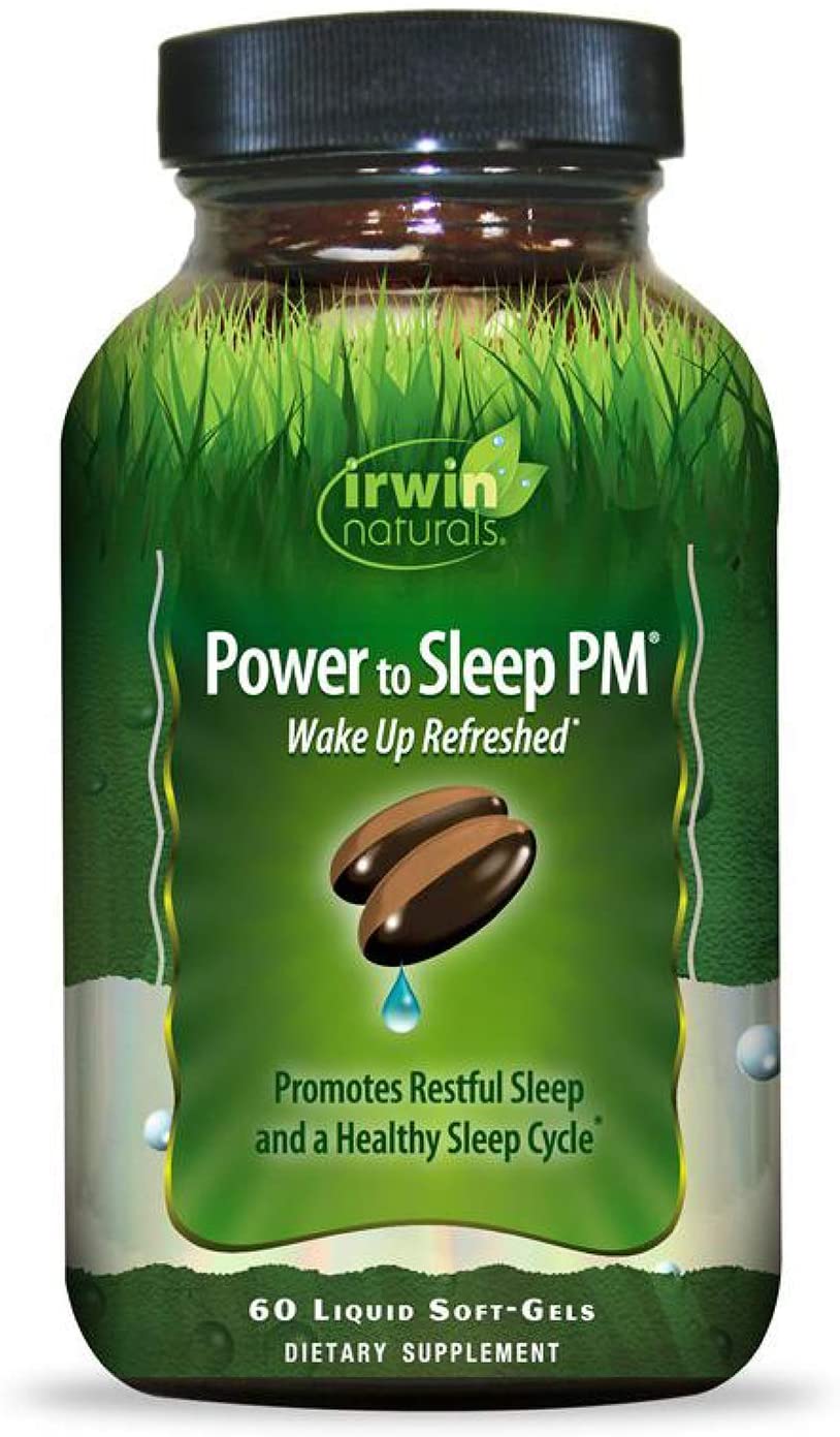 Irwin Naturals Power To Sleep PM, 60 Liquid Soft-Gels