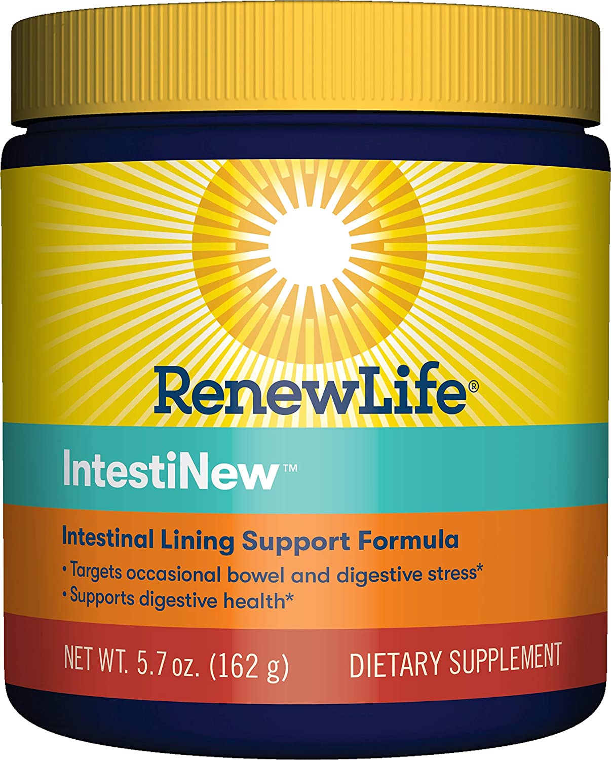 Renew Life Re Adult Digestive Aid - Intesti - Intestinal Lining Support Formula - Gluten, Dairy & Soy Free - 5.7 Oz. Powder