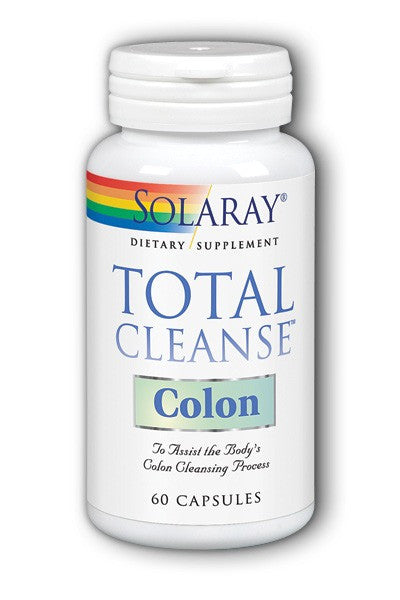 Solaray Total Cleanse Colon 60 Capsule, Secom