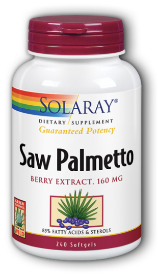 Solaray Saw Palmetto Berry Extract 160 Mg