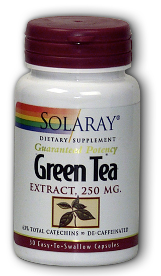 Solaray Green Tea Extract 250 Mg