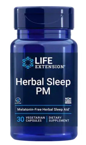Life Extension Herbal Sleep PM, 30 Vegetarian Capsules