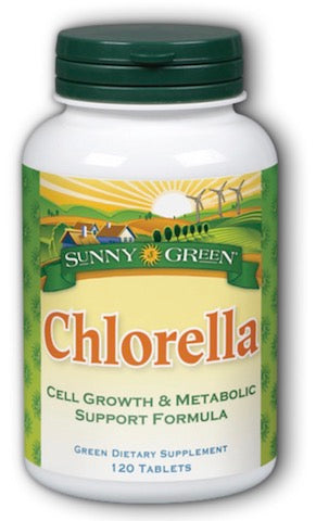 Sunny Green Chlorella, 120 Tablets