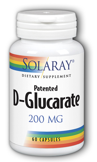 Solaray D-Glucarate Calcium 400 Mg 60 Capsules