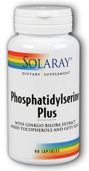 Solaray Phosphatidylserine Plus 100mg, 60 Capsules
