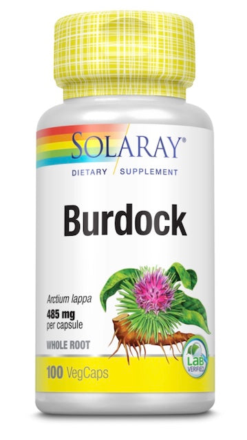 Solaray Burdock 485 Mg Organic