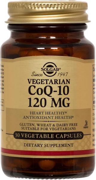 Solgar Vegetarian CoQ-10, 120 Mg, 60 Vegetable Capsules