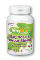 VegLife Veglife Ear Nose & Throat Shield Lozenge Berry - 50ct