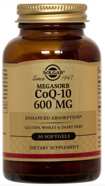 Solgar CoQ10 600 Mg MegaSorb