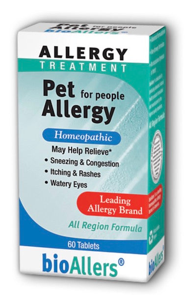 NatraBio bioAllers Pet Allergy For People 60 Tabs By NatraBio