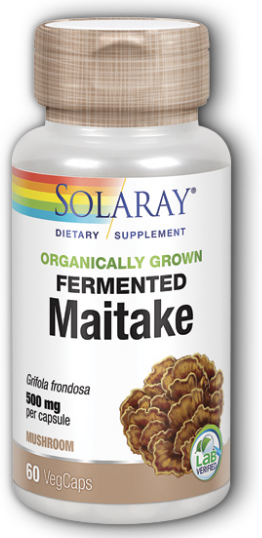 Solaray Maitake 500 Mg 60 Vegetable Capsules