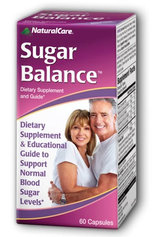Natural Care Sugar Balance, 60 Capsules