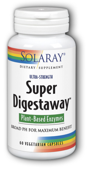 Solaray Super Digestaway Plant Based Enzymes Ultra Strength