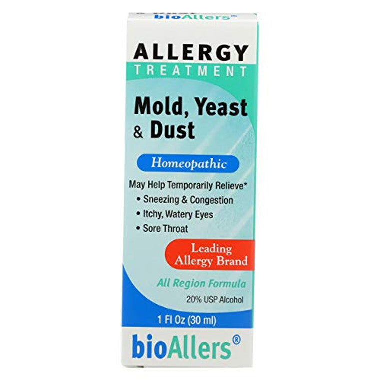 Bio-Allers Allergy Treatment Mold Yeast And Dust - 1 Fl Oz