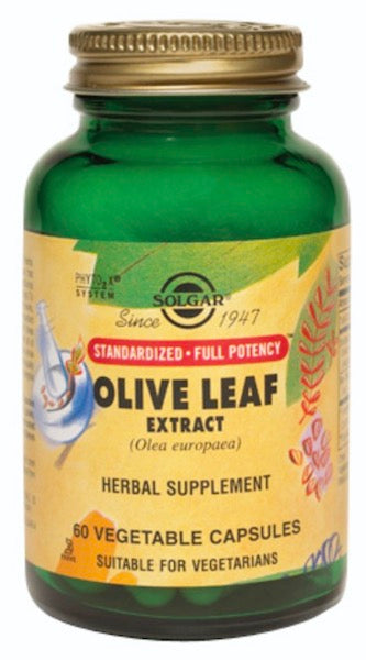 Solgar Olive Leaf Extract 450 Mg (Standardized Full Potency)