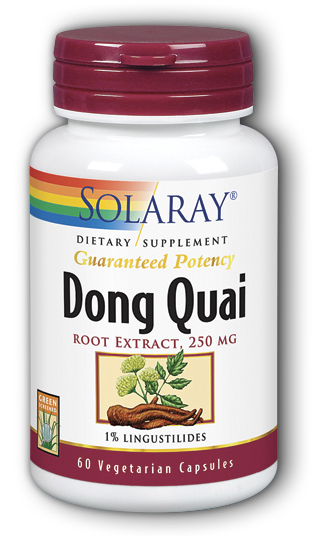 Solaray Dong Quai Root Extract -- 250 Mg - 60 Capsules