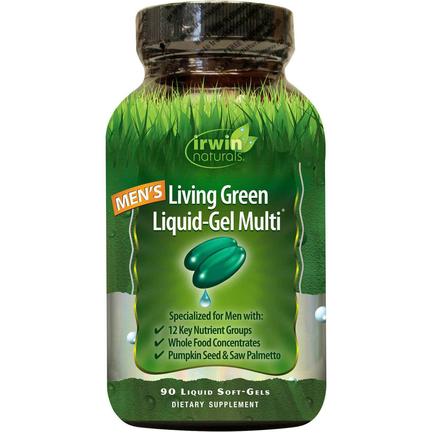 Irwin Naturals Living Green Liquid Gel Multi
