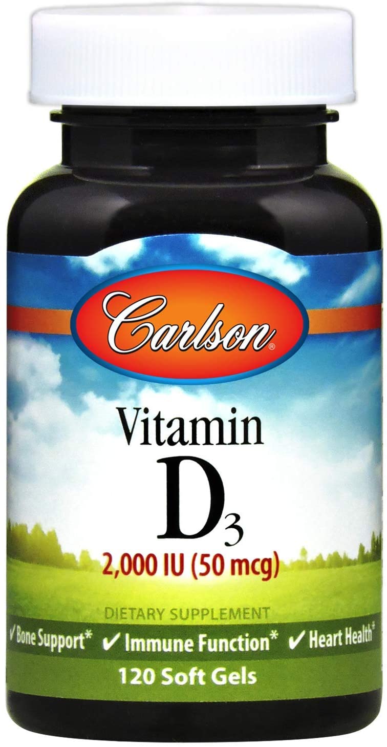Carlson Labs Vitamin D 2000IU By (120)