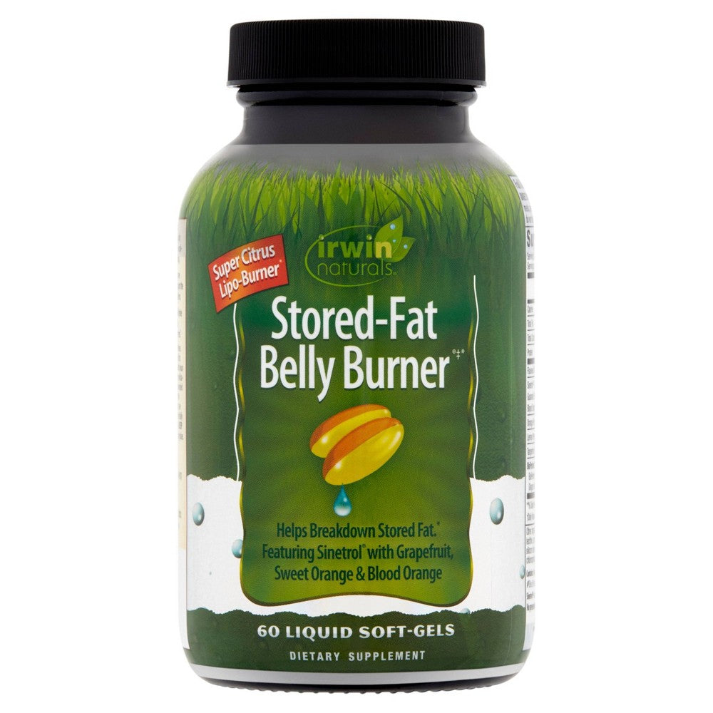 Irwin Naturals Super Citrus Lipo-Burner Stored-Fat Belly Burner Support (60 Liquid Softgels)