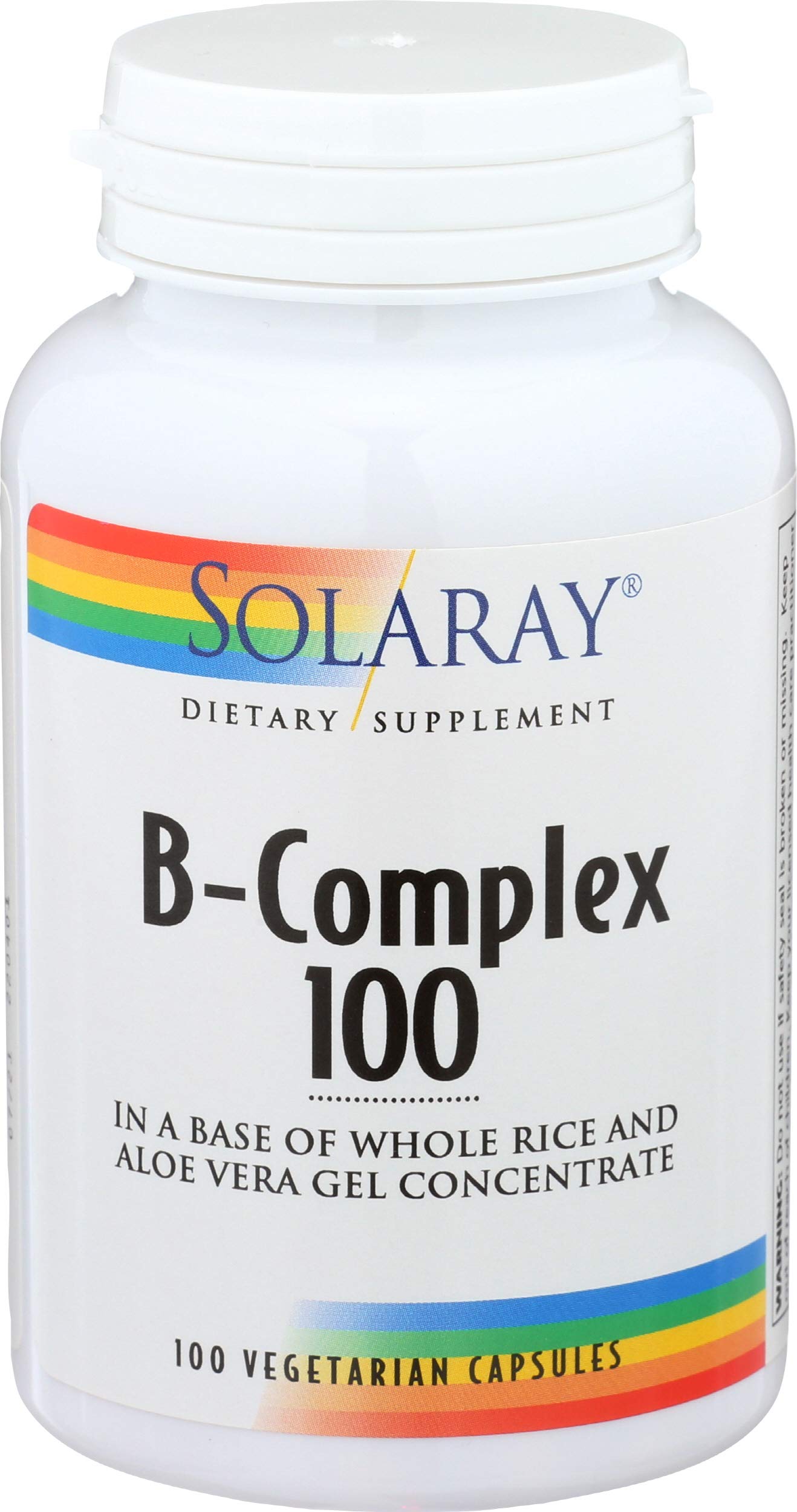 Solaray Vitamin B-Complex 100 Mg Capsule 100ct