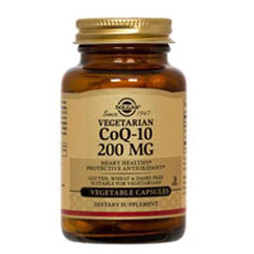 Solgar Vegetarian CoQ-10 200 Mg, 60 Vegetable Capsules - Heart He