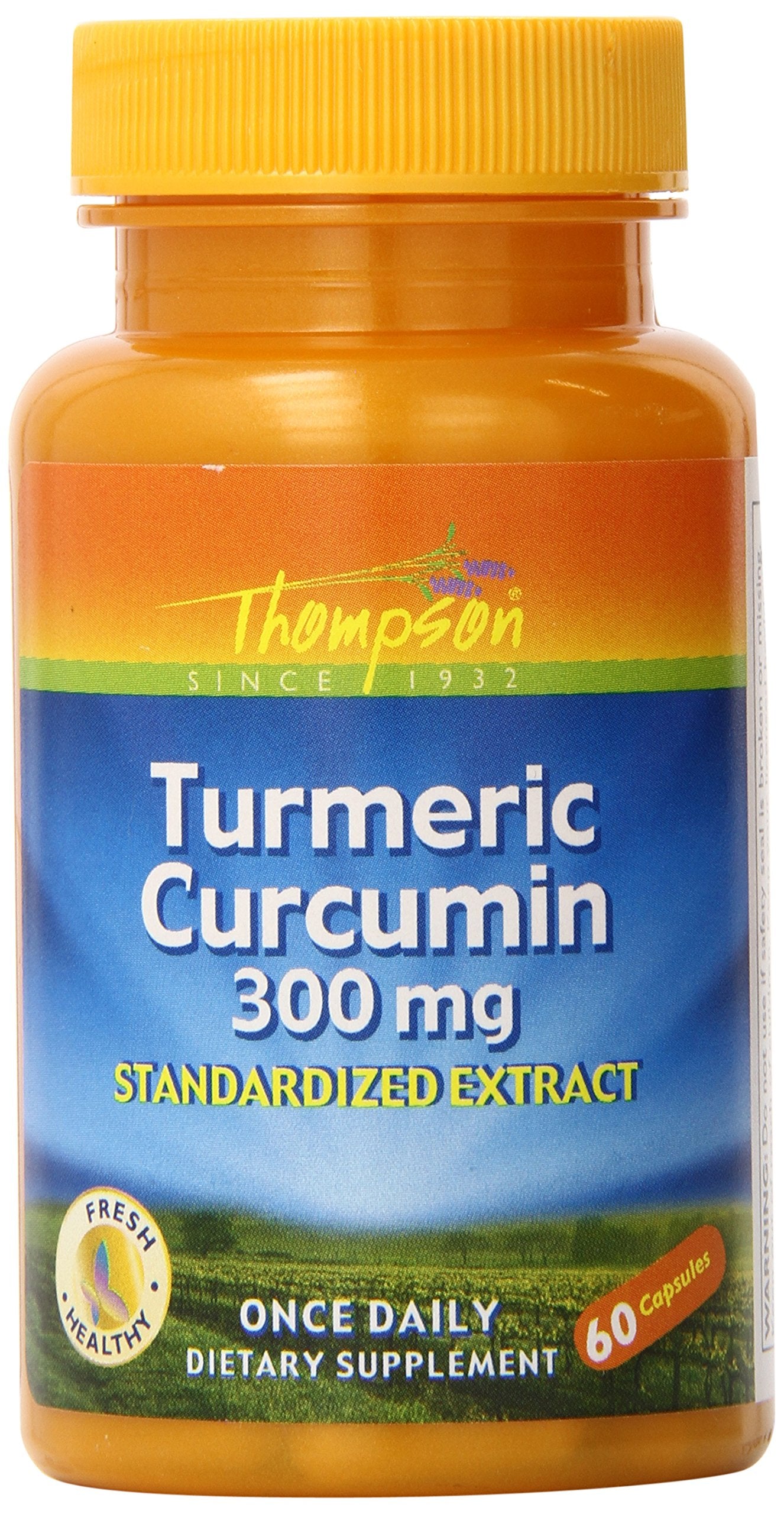 Thompson Turmeric Extract 300 MG 60 Caps By Nutritional Products