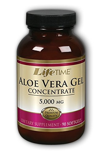 Lifetime Vitamins, Aloe Vera Gel Concentrate, 5, 000 Mg, 90 Softgels