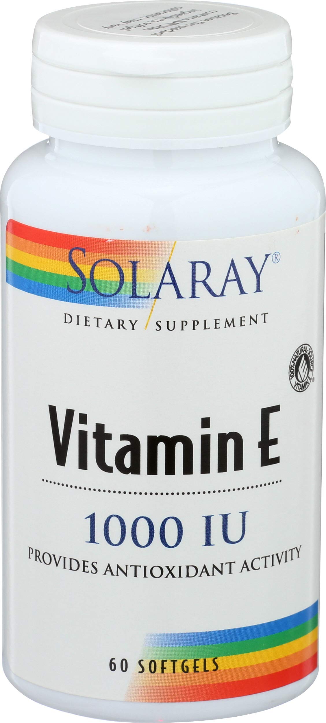 Solaray Vitamin E 1000 IU d-Alpha Tocopherol